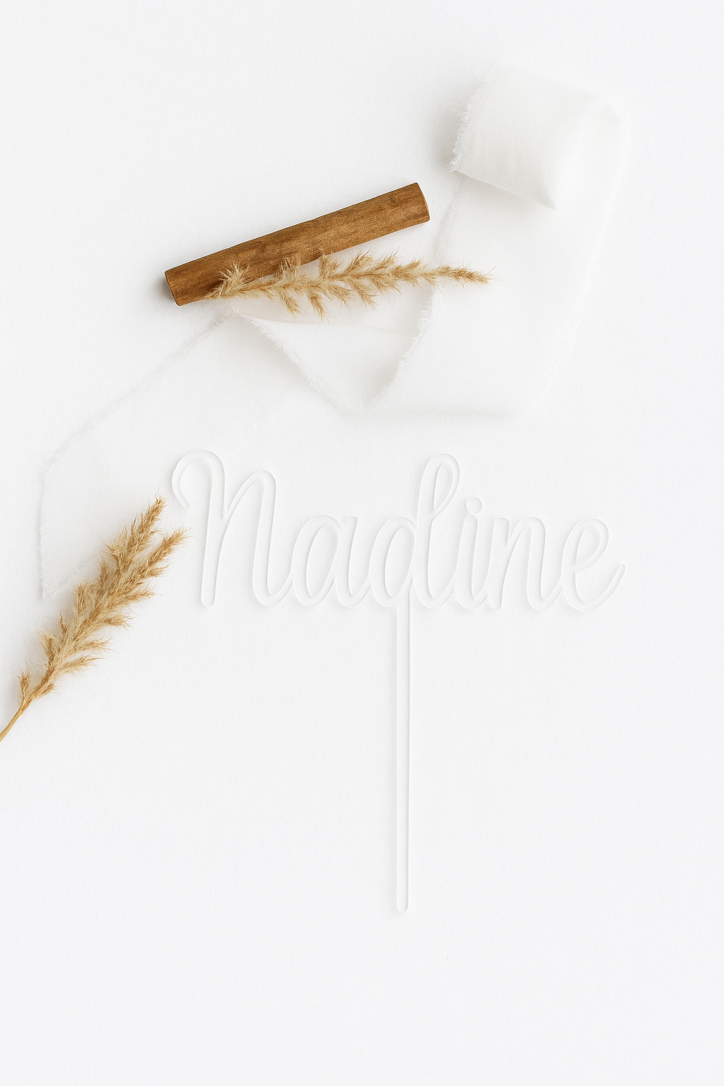 Personalisierter Cake-Topper