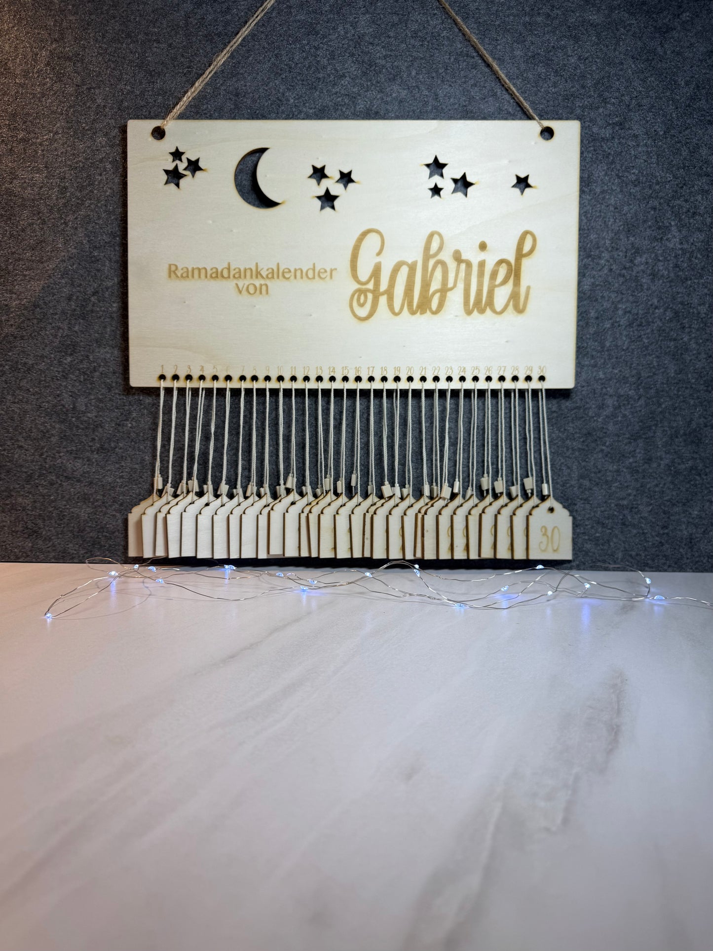 Personalisierter Ramadan-Kalender für Klein & Groß!