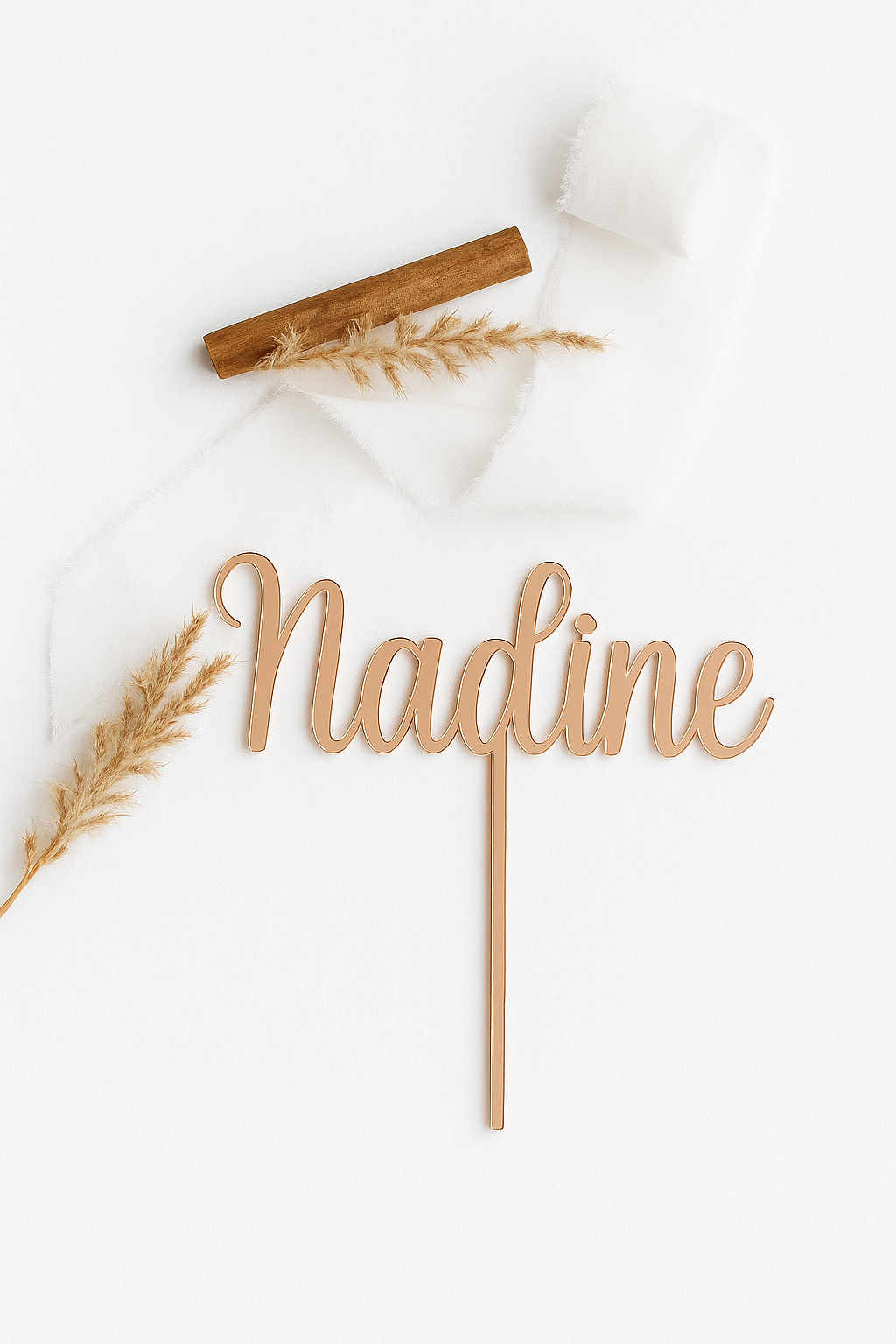 Personalisierter Cake-Topper