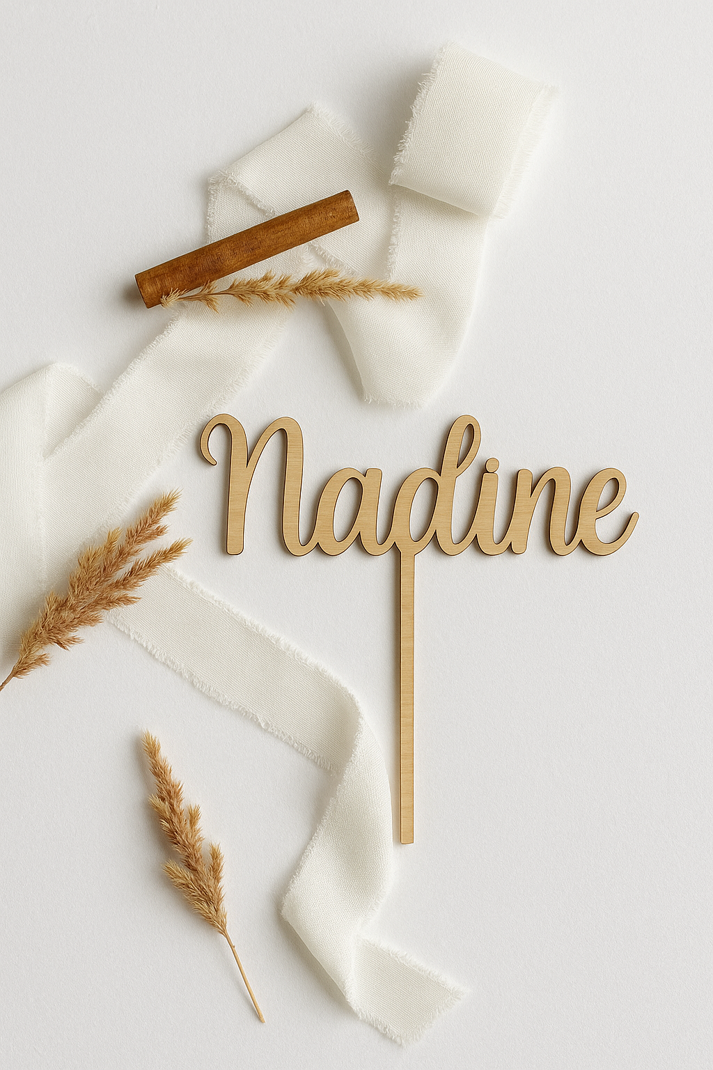 Personalisierter Cake-Topper